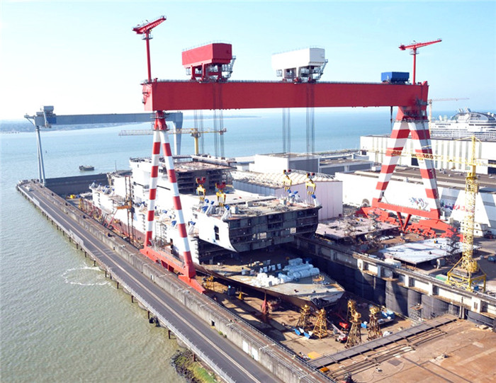 Shipbuilding gantry crane, goalith crane, jetty crane